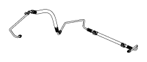 View Power Steering Pressure Hose Full-Sized Product Image 1 of 10