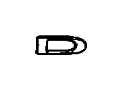 View NAMEPLATE. Dodge. Center.  Full-Sized Product Image