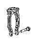Suspension Strut Fork Bolt