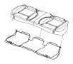 Image of Seat Frame (Rear, Upper) image for your Chrysler 300  