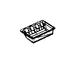View STORAGE TRAY, TRAY. ARMREST, Floor Console.  Full-Sized Product Image