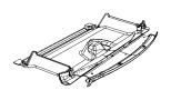 55315146AH Package Tray Insulator (Rear)
