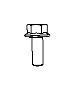 View Bolt. Mount. Starter. Bracket. (Front, Rear, Upper, Lower) Full-Sized Product Image