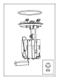 View MODULE KIT. Fuel Pump/Level Unit.  Full-Sized Product Image