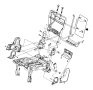 View COVER. Recliner Seat. Outboard, Right.  Full-Sized Product Image