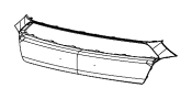 View Grille Molding (Upper, Lower) Full-Sized Product Image