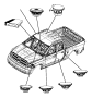 68549072AA Radio Amplifier
