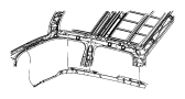 Image of AIR BAG. Side Curtain. Left. [Supp. Side Curtain Frt. image for your Dodge Ram 3500  