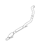Image of Exhaust Pipe image for your 1997 Dodge Dakota   