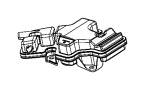 Engine Crankcase Vent Valve. Engine Oil Sump Windage Tray. Separator. Engine Crankcase Vent.