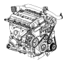 Image of ENGINE. Long Block. [Power Train Parts. image