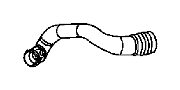 View HOSE, Used for: SCREW AND WASHER. Air Cleaner to Turbo, Hex Head.  Full-Sized Product Image