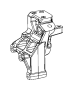 Image of BRACKET. TRANSMISSION WIRING SUPPORT. image for your Chrysler