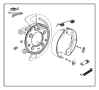 5154281AE Parking Brake Assembly