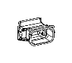 View Instrument Panel Air Duct (Rear) Full-Sized Product Image