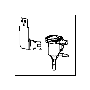 Vapor Canister Purge Solenoid Bracket