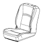 Image of Seat Back Cushion image for your 2017 Ram 1500   