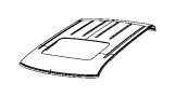 View PANEL. Roof. With Sunroof Opening.  Full-Sized Product Image