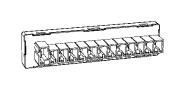 View CAN BUSS, CONNECTOR. Electrical. Star. Export, Mexico, US, Canada.  Full-Sized Product Image