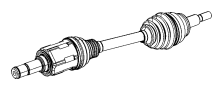 68193661AB CV Axle Assembly