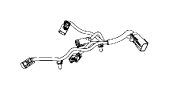 Image of WIRING. Used for: KNOCK, OIL PRESSURE, and TEMPERATURE SENSor. After 07/19/10, Up to 07. image for your 2011 Dodge Charger   