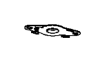 View Suspension Shock Absorber Mount Washer (Upper) Full-Sized Product Image