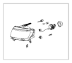 View Used for: SCREW AND WASHER. Hex Head. M6X1.00X25.50. Left, Right.  Full-Sized Product Image