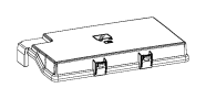 View Cover. Fuse. Box. Relay. (Upper) Full-Sized Product Image