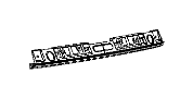 Bumper Trim (Rear, Lower)