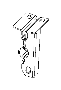 Image of Tow Hook Bracket image for your 2021 Jeep Grand Cherokee High Altitude Sport Utility 5.7L HEMI V8 A/T AWD 