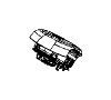 Image of AIR BAG. DRIVER. [Indigo Blue/Brown]. image for your 2008 Dodge Ram 3500   