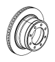 Image of ROTOR. Brake. Rear. Magneti Marelli. [11.50 Rear Axle], [3.73. image for your 2001 Chrysler 300  M 