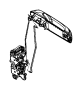 View HANDLE. Exterior Door. Right.  Full-Sized Product Image