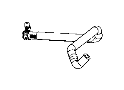 View HOSE. Brake Booster Vacuum.  Full-Sized Product Image
