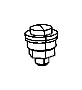 Image of STUD. Weld. M6x1x13. Left, Right. [Hybrid Electric. image for your 2010 Dodge Journey   