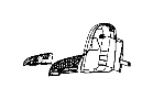 View Seat Back Recliner Adjustment Handle Full-Sized Product Image