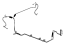 View HOSE. Brake. Rear. Left.  Full-Sized Product Image