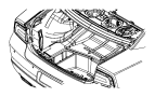 Image of APPLIQUE, CLOSE OUT. Decklid Opening, Tail Lamp. Right. image for your 2012 Jeep Wrangler