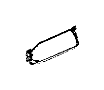 View BRACKET. Seat. Left.  Full-Sized Product Image