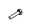 Bolt. Arm. Control. (Rear, Lower). A fastener used to.