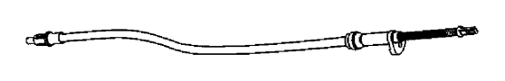 View CABLE. Parking Brake. Left.  Full-Sized Product Image