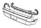 View Bumper Cover (Rear, Upper, Lower) Full-Sized Product Image