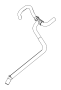 View Hose. Heater. Return. Engine Coolant Overflow. HVAC.  Full-Sized Product Image