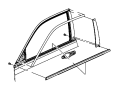 View APPLIQUE. B Pillar. Front. Left.  Full-Sized Product Image