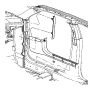 View PANEL. Cowl Side Trim. Front Right, Right, Right Front.  Full-Sized Product Image