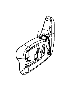 Image of SHIELD. Seat Adjuster. Left. [Black/Caramel]. image for your 2018 Dodge Charger GT  