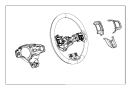 Image of COVER. Steering Wheel Back. [No Description. image for your 2013 Dodge Grand Caravan   