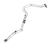 Image of HVAC Heater Hose image for your Dodge Charger  