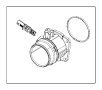 Image of O RING. Oil Pump. [Export Emissions]. image for your 1999 Dodge Viper   