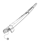 View Back Glass Wiper Blade (Rear) Full-Sized Product Image